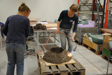 Provbränning